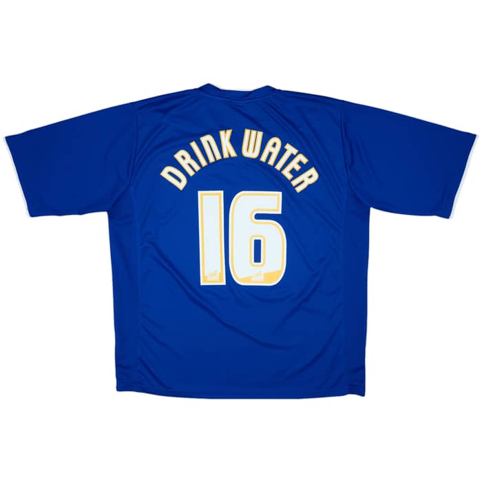 2012-13 Leicester Home Shirt Drinkwater #16 - 7/10 - (3XL)