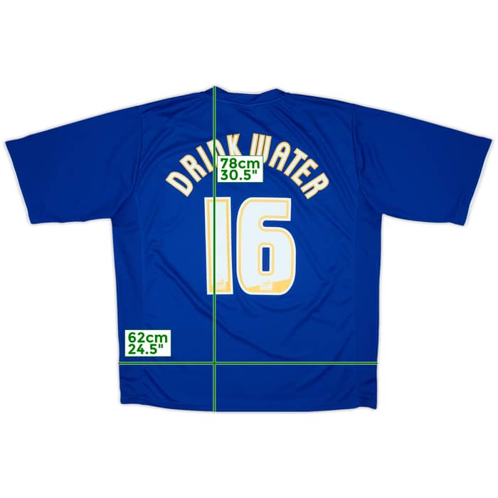 2012-13 Leicester Home Shirt Drinkwater #16 - 7/10 - (3XL)