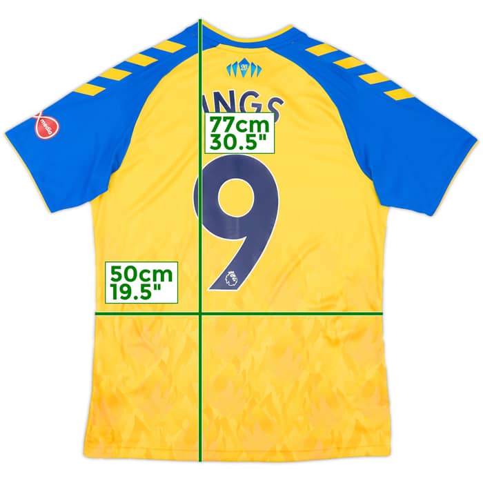 2021-22 Southampton Away Shirt Ings #9 - 8/10 - (M)