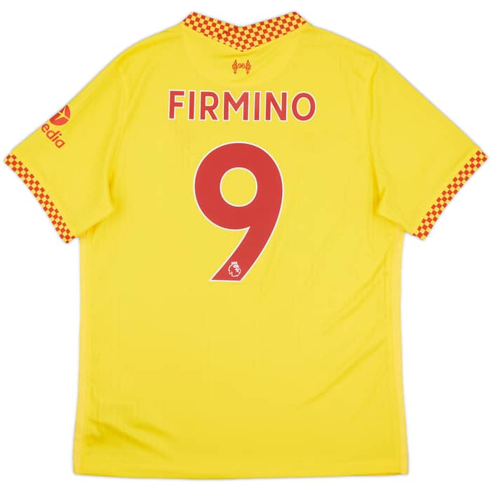 2021-22 Liverpool Third Shirt Firmino #9 - 7/10 - (L)