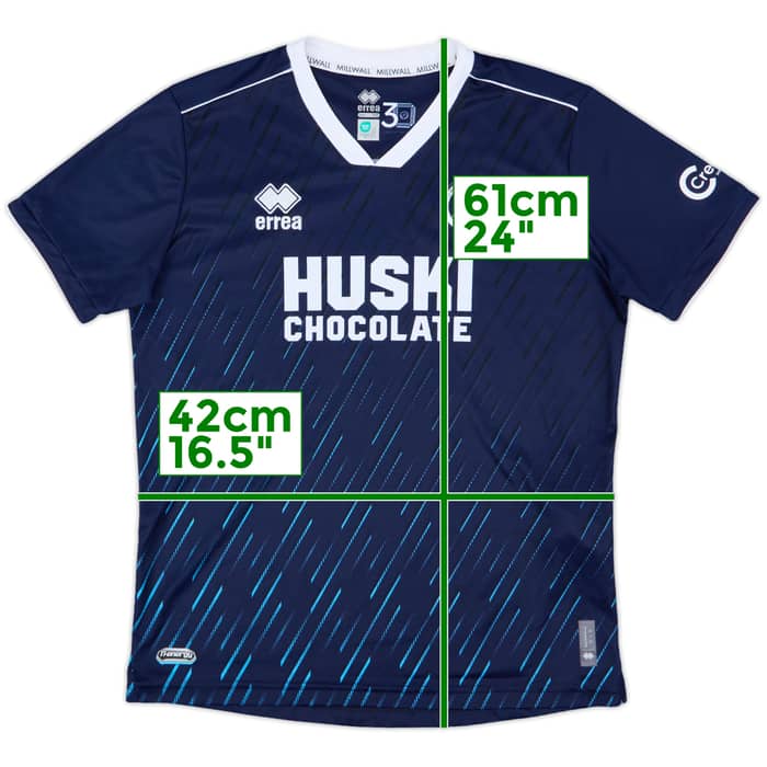 2023-24 Millwall Home Shirt - 8/10 - (XS)
