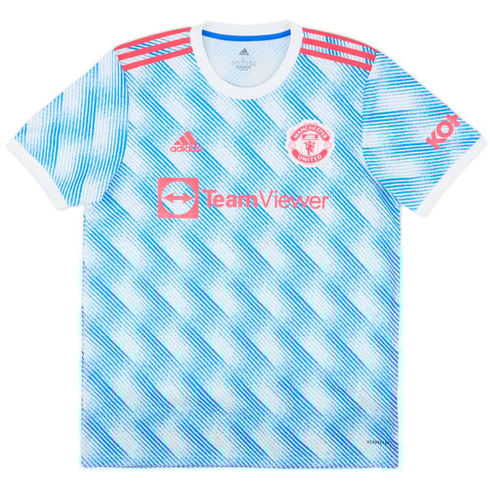 2021-22 Manchester United Away Shirt B.Fernandes #18 - 10/10 - (L)