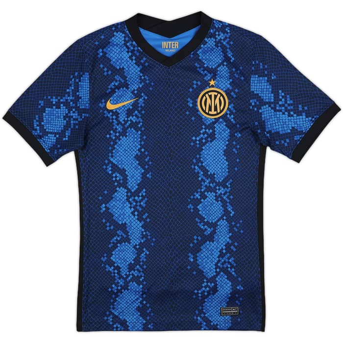 2021-22 Inter Milan Home Shirt - 9/10 - (XS)