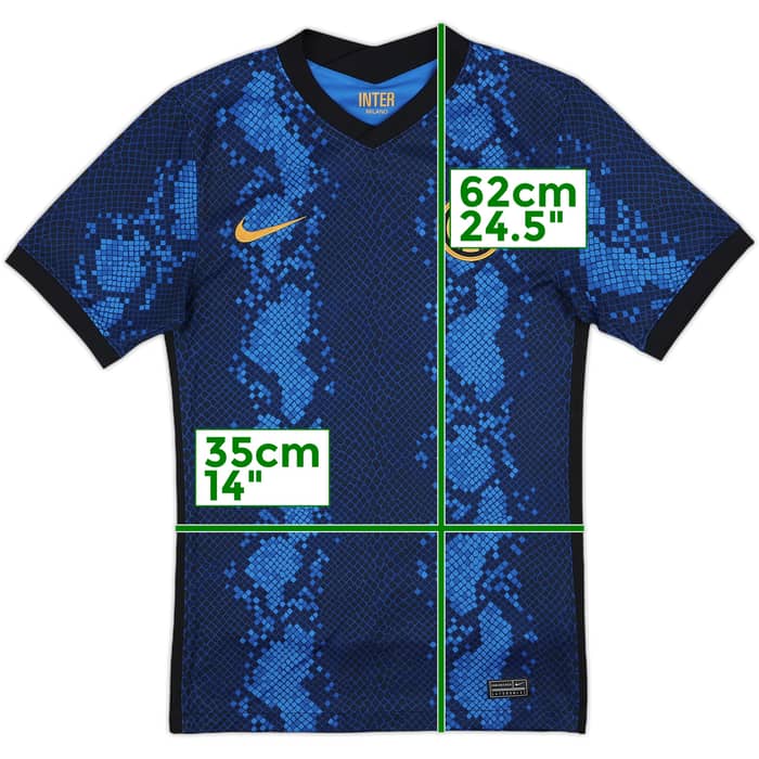 2021-22 Inter Milan Home Shirt - 9/10 - (XS)
