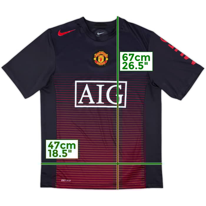 2010-11 Manchester United Nike Training Shirt - 6/10 - (M)