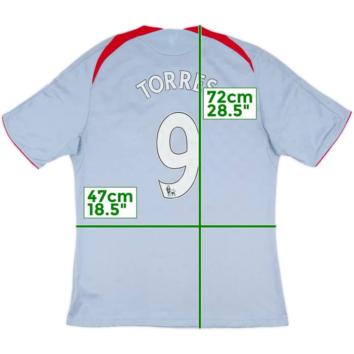 2008-09 Liverpool Away Shirt Torres #9 - 5/10 - (L)