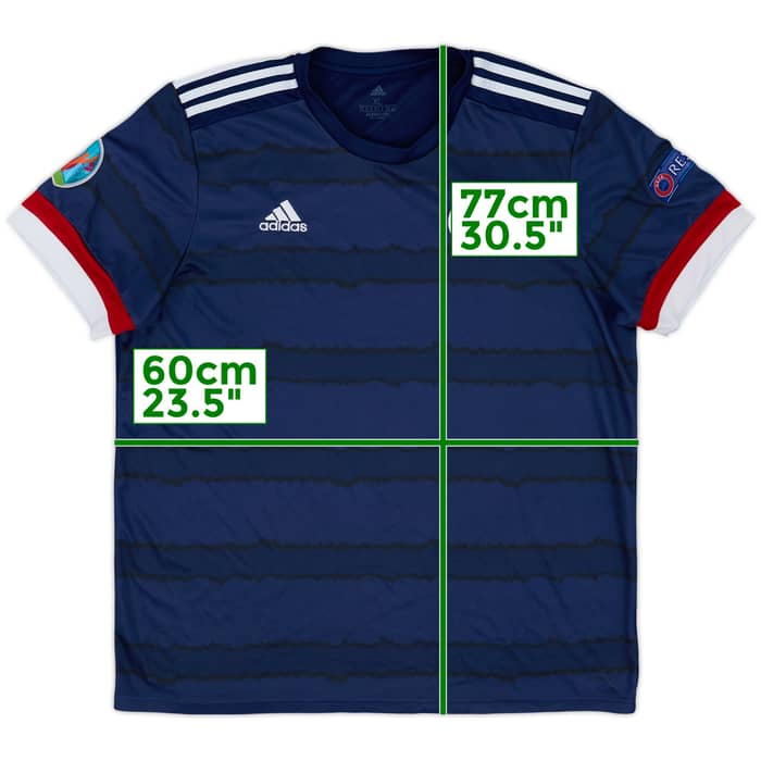 2020-22 Scotland Home Shirt - 6/10 - (XL)