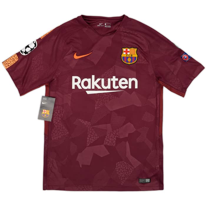 2017-18 Barcelona Third Shirt Paulinho #15 (S)