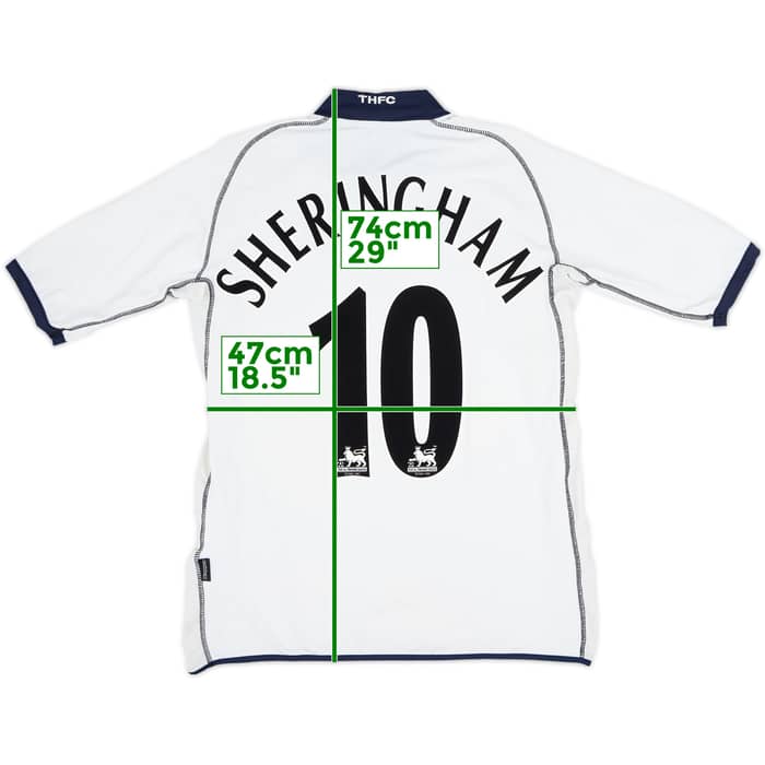 2002-04 Tottenham Home Shirt Sheringham #10 - 6/10 - (M)