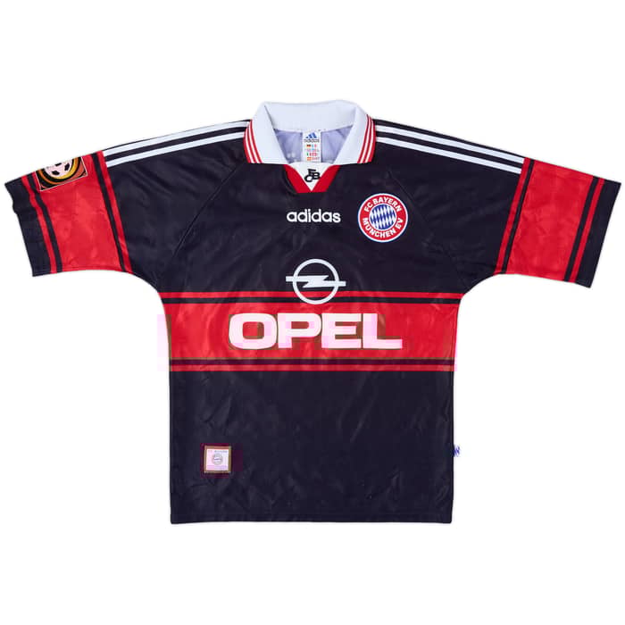 1997-99 Bayern Munich Home Shirt Jancker #19 - 8/10 - (S)
