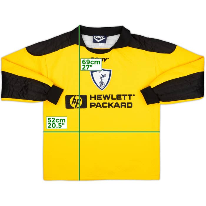 1995-96 Tottenham GK Shirt - 8/10 - (S)
