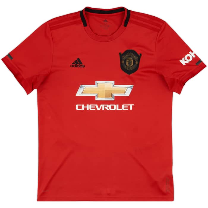 2019-20 Manchester United Home Shirt B.Fernandes #18 - 5/10 - (M)