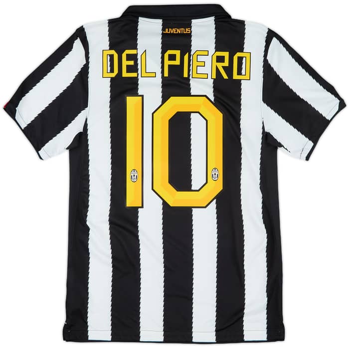 2010-11 Juventus Home Shirt Del Piero #10 - 8/10 - (S)