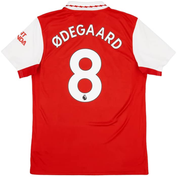 2022-23 Arsenal Home Shirt Odegaard #8 - 7/10 - (M)