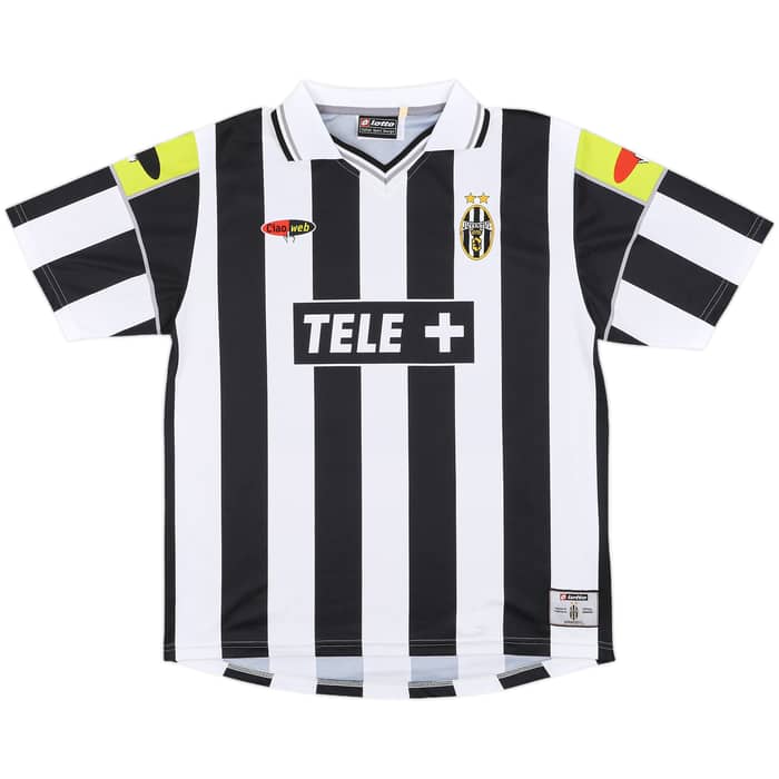 2000-01 Juventus Ciaoweb Home Shirt Trezeguet #17 - 9/10 - (L)