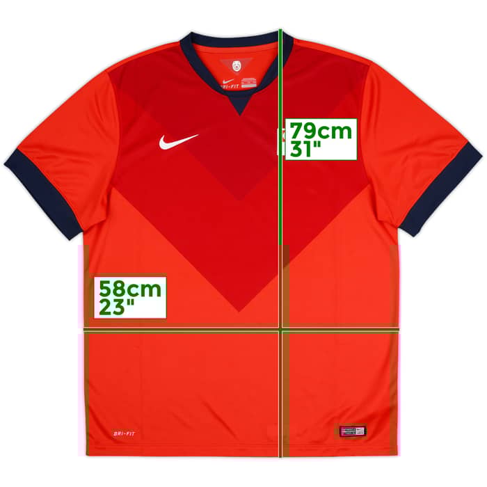2014 Singapore Home Shirt - 10/10 - (XXL)