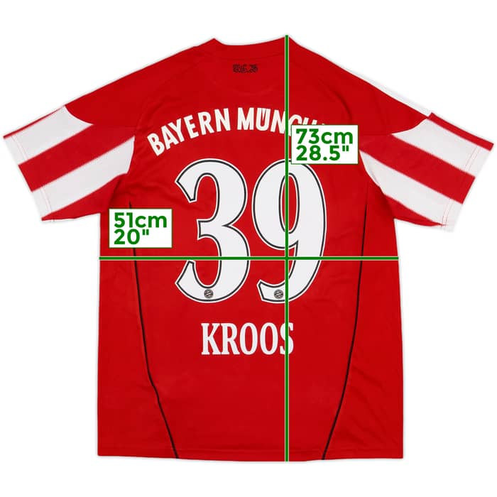 2010-11 Bayern Munich Home Shirt Kroos #39 - 8/10 - (XL.Boys)