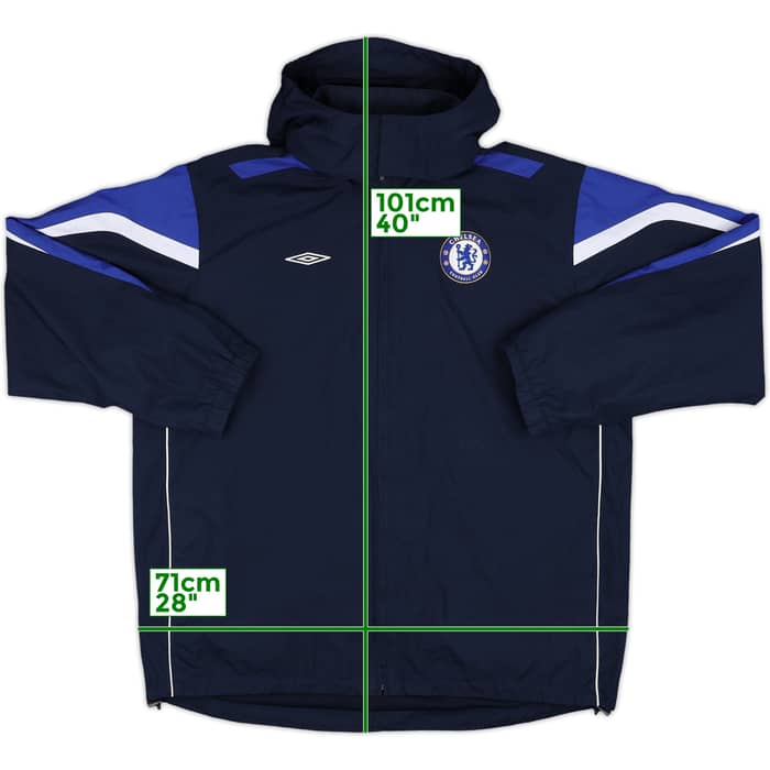 2005-06 Chelsea Umbro Hooded Rain Jacket - 8/10 - (XXL)