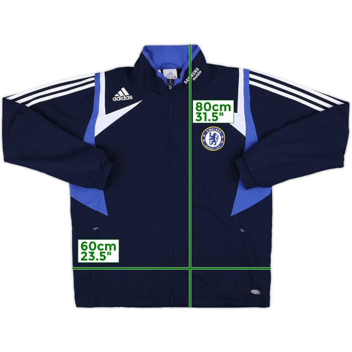 2007-08 Chelsea adidas Track Jacket - 8/10 - (L)