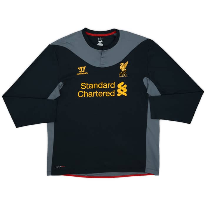 2012-13 Liverpool Away L/S Shirt Gerrard #8 - 7/10 - (XL)