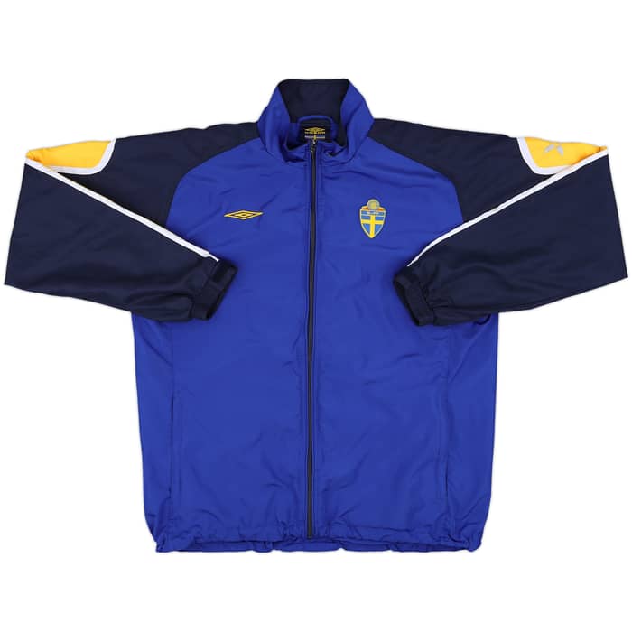2005-06 Sweden Umbro Track Jacket - 8/10 - (L)
