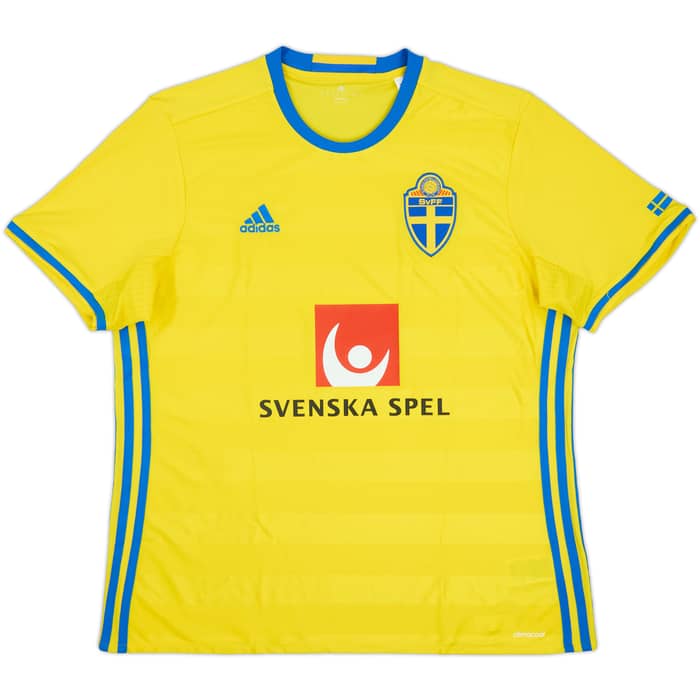 2016-17 Sweden Home/Training Shirt - 9/10 - (XL)