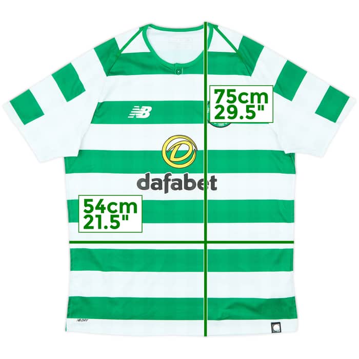 2018-19 Celtic Home Shirt - 8/10 - (L)