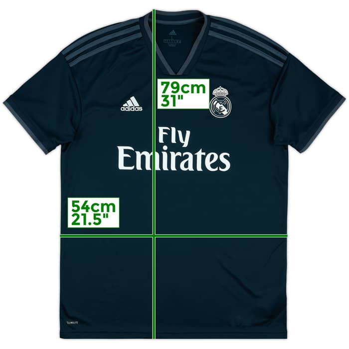 2018-19 Real Madrid Away Shirt - 9/10 - (L)