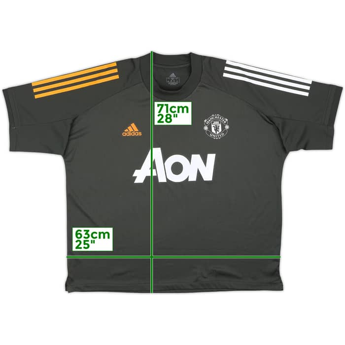 2020-21 Manchester United adidas Training Shirt - 8/10 - (XL)