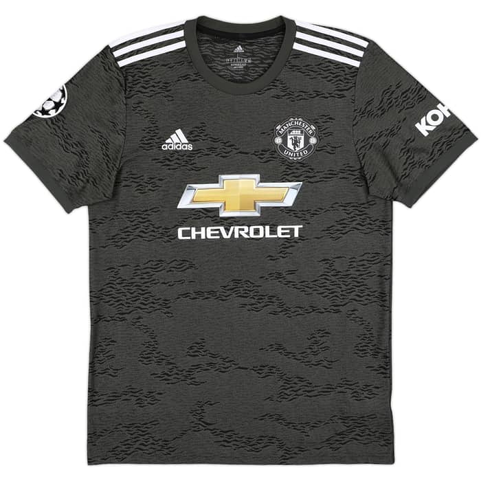 2020-21 Manchester United Away Shirt Van De Beek #34 - 10/10 - (L)