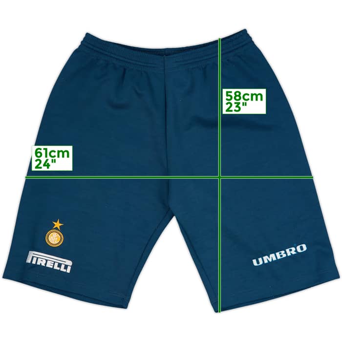 1994-96 Inter Milan Umbro Leisure Shorts - 7/10 - (L)