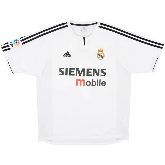 2003-04 Real Madrid Home Shirt Ronaldo #9 - 6/10 - (L)