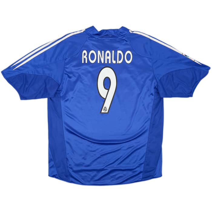2004-05 Real Madrid Third Shirt Ronaldo #9 - 6/10 - (XL)
