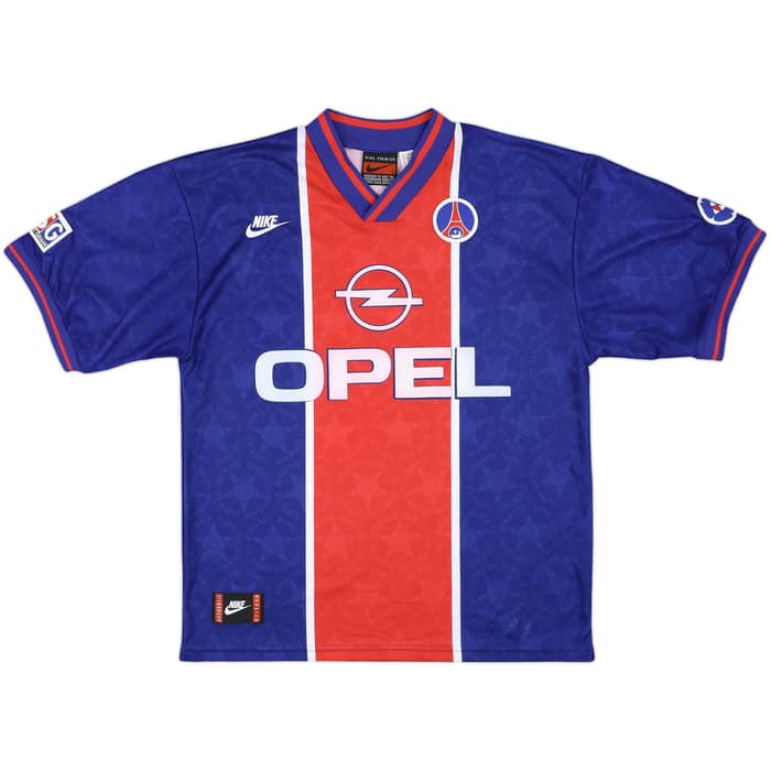 1995-96 Paris Saint-Germain Home Shirt - 9/10 - (L)