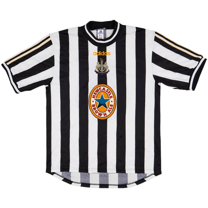 1997-99 Newcastle Home Shirt Shearer #9 - 8/10 - (L)