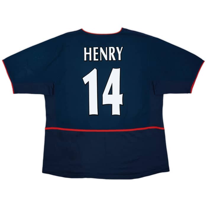 2002-04 Arsenal Away Shirt Henry #14 - 8/10 - (XXL)