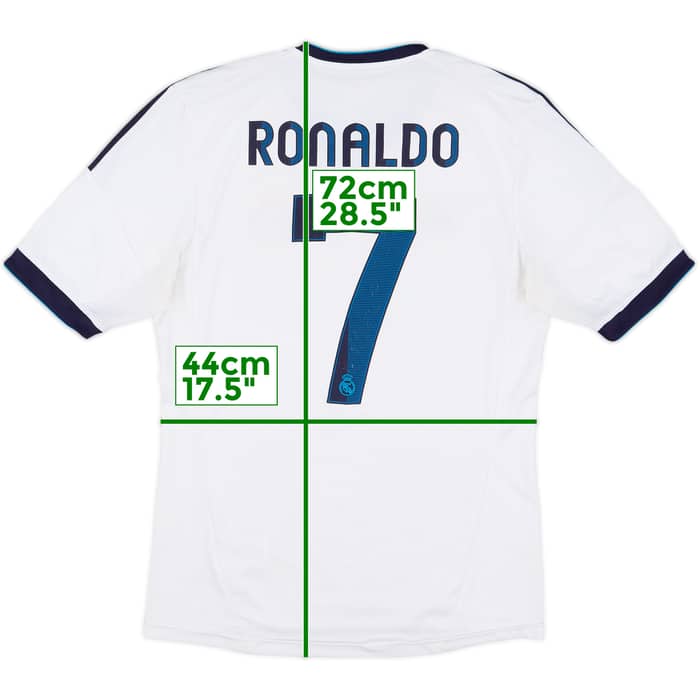2012-13 Real Madrid Home Shirt Ronaldo #7 - 5/10 - (S)