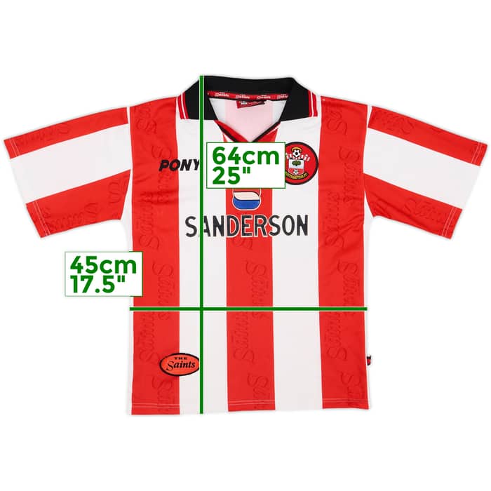 1997-99 Southampton Home Shirt - 6/10 - (M.Boys)
