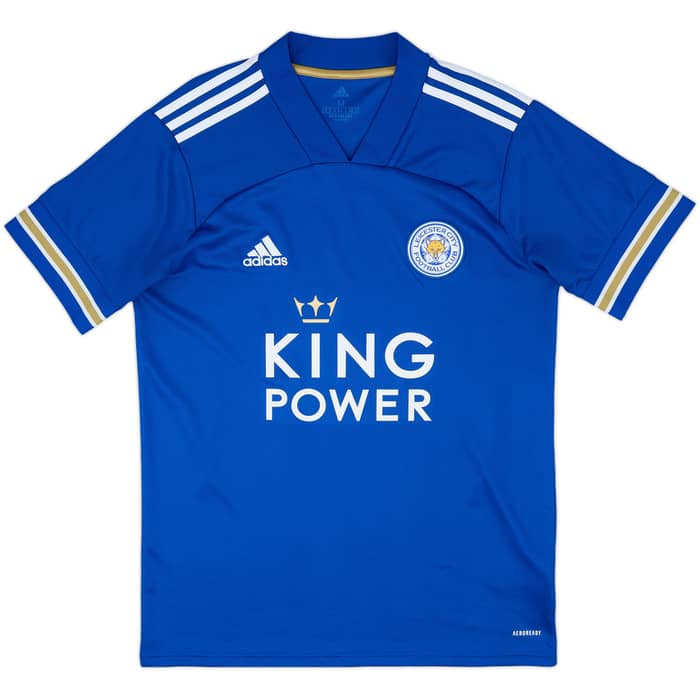 2020-21 Leicester Home Shirt Vardy #9 - 8/10 - (M)
