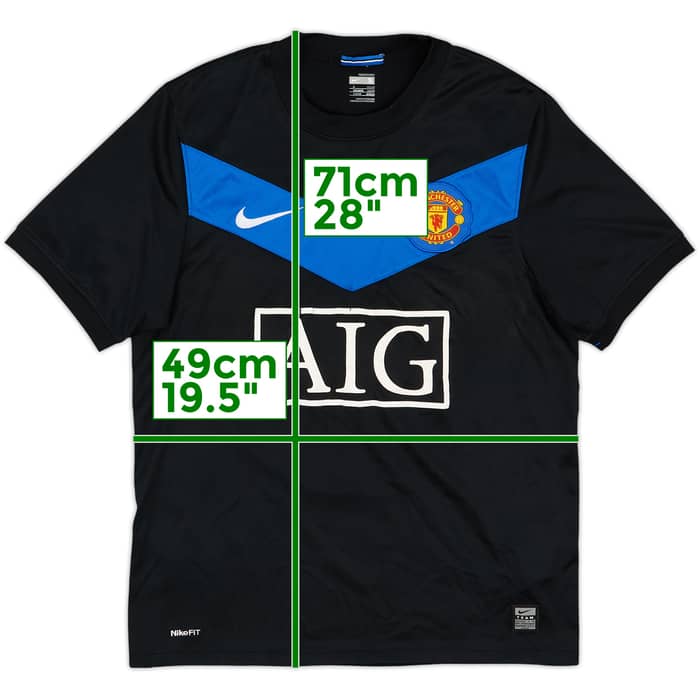 2009-10 Manchester United Away Shirt - 5/10 - (S)