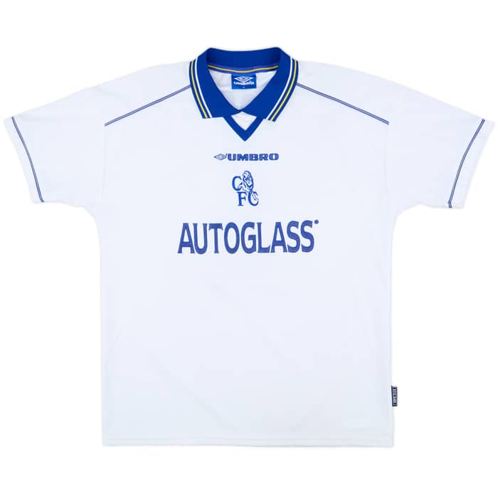 1998-00 Chelsea Away Shirt Desailly #6 - 7/10 - (XL)