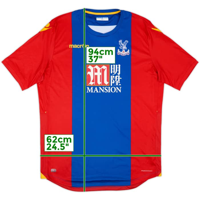 2016-17 Crystal Palace Home Shirt - 9/10 - (5XL)