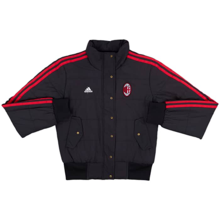 2009-10 AC Milan adidas Padded Bench Coat - 8/10 - (S.Boys)
