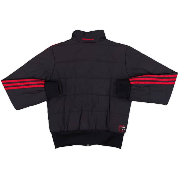 2009-10 AC Milan adidas Padded Bench Coat - 8/10 - (S.Boys)
