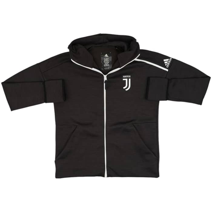 2018-19 Juventus adidas Hooded Track Jacket - 4/10 - (XL)