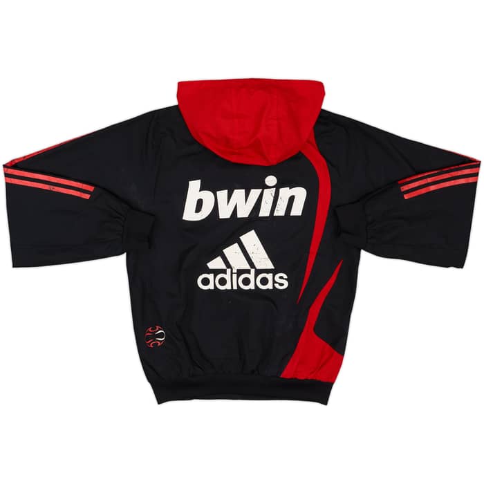 2007-08 AC Milan adidas Hooded Track Jacket - 5/10 - (S)