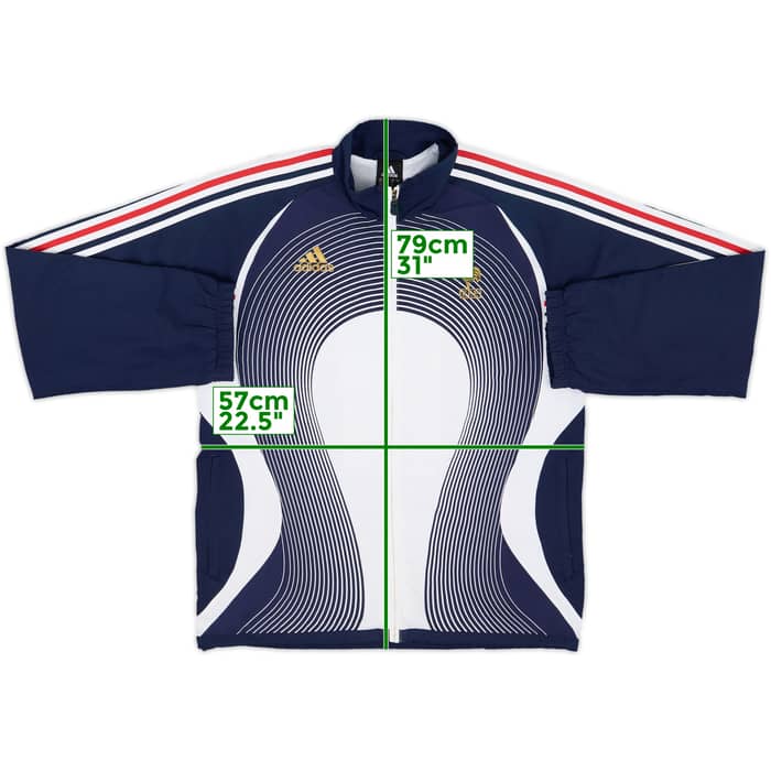 2005-06 France adidas Track Jacket - 8/10 - (M)