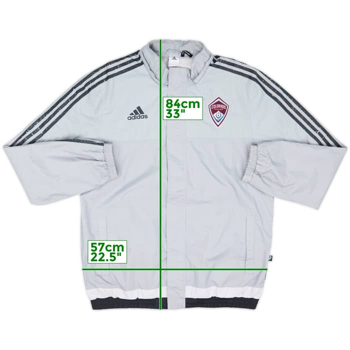 2014-15 Colorado Rapids adidas Rain Jacket - 6/10 - (L)
