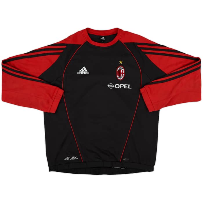 2005-06 AC Milan adidas Sweat Top - 8/10 - (XL)
