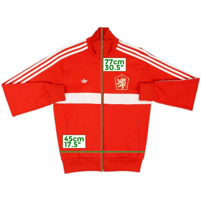 2005-06 Czech Republic adidas Originals Track Jacket - 9/10 - (M)